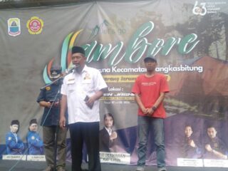 Lantik Pengurus Karang Taruna Kecamatan Rangkasbitung, Ukun Sampaikan Pesan Ini