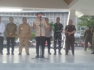 Usai Resmikan Alun-alun Rangkasbitung, Hasbi Beri Catatan Ke Kontraktor