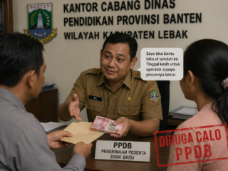 Oknum Pegawai KCD Banten di Lebak Diduga Jadi Calo PPDB Minta Jatah Rp 1,2 Juta Ke Pihak Keluarga